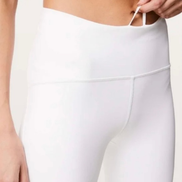 Lululemon Train Times High Waist / White / Luxtreme Mesh Leggings - Picture 8 of 8